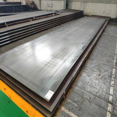 Ms 가벼운 A283 A387 ASTM A36 바트 잎 및 철판용 열로 롤링 된 칸판