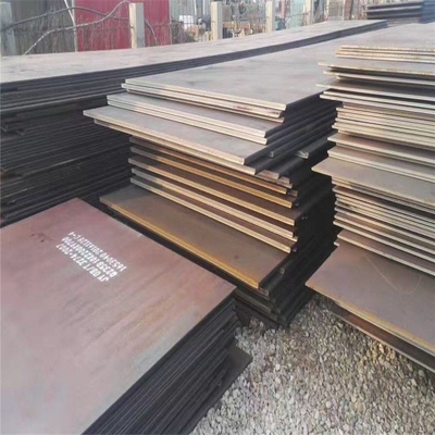 Ms 가벼운 A283 A387 ASTM A36 바트 잎 및 철판용 열로 롤링 된 칸판