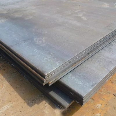 BS 표준 0.7mm-300mm Hr Ms Sheet Corten 건축물용 고탄소 철강판