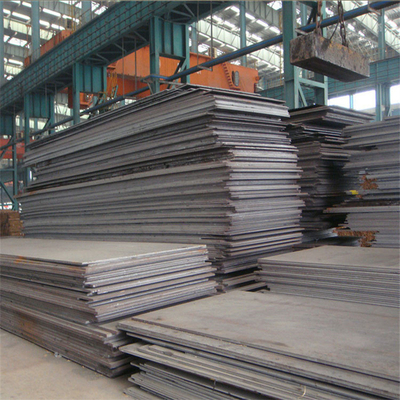 EXW 판 고탄소 강철 두께 4X8 강철 장 Ss400 A36 검은색 1mm 2mm 3mm 7mm 9mm 코팅 Ar 500