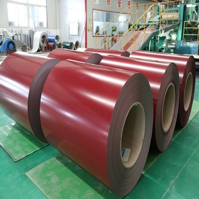 CGCC 등급 508/610mm 직경의 코일 내부와 함께 미리 칠 된 진료 철강 지붕 엽