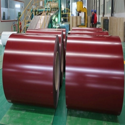 JIS 표준 PPGI PPGL 녹색 컬러 코팅 스틸 코일/스트립/플릿 0.1mm-1.5mm*12.7mm-1500mm