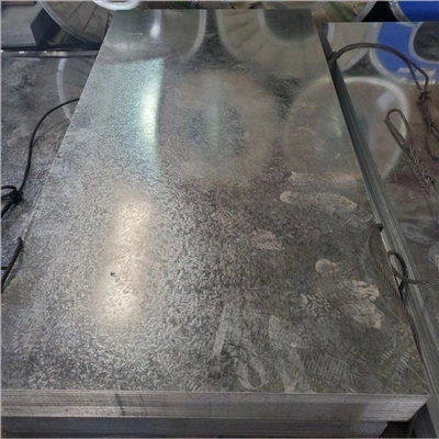 SPCC St12 DC01 Dx51d 밸류에이션 진크 가루화 지붕판 0.2mm 두께의 철강판