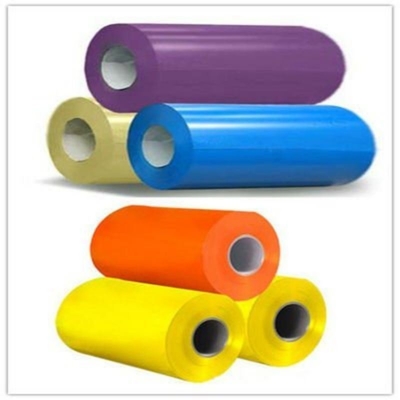 기술 냉불 PPGI/PPGL 슬리트 코일 스틸 스트립 Ral 9019 0.45*1250mm