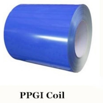 전면 칠한 Gi 스틸 코일 PPGI/PPGL ASTM 표준 진열 스틸 엽에 대한 컬러 코팅