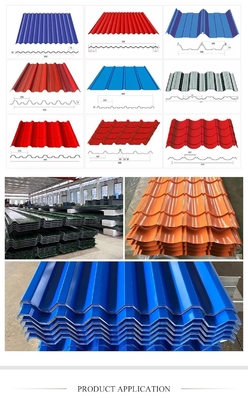 협상 할 수 있는 배송 날짜 경식 저항성 인 corrugated 강철 지붕 잎