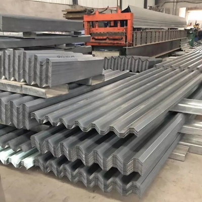 ASTM AISI SGCC Dx51d Dx52D 0.12-6mm 빨강 파란색 완전 단단한 색상 염화 금속 굴곡 지붕 잎 굴곡 강철 지붕 잎