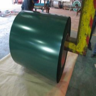 3.0-6.0T 코일 무게 범위 일반 또는 기름으로 된 PPGI PPGL 엽 Dx51d Z275 화이트 보드 컬러 코팅 롤/보비나 데 아세로