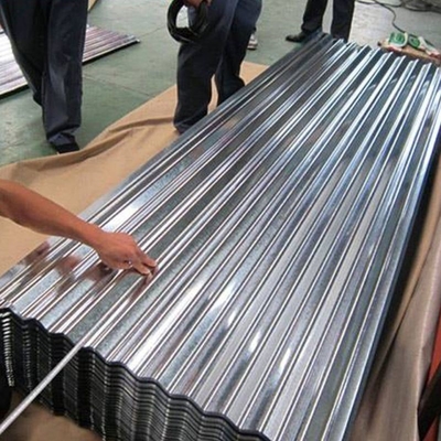 강철판 밸런াইজ 된 겹칠 잎 지붕 패널 길이가 사용자 정의 2000-120000mm