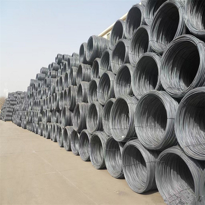 ASTM 표준 Hot DIP Galvanized Black Surface Low Carbon Steel Wire Rod for Building (건설용 낮은 탄소 강철 철조 막대)