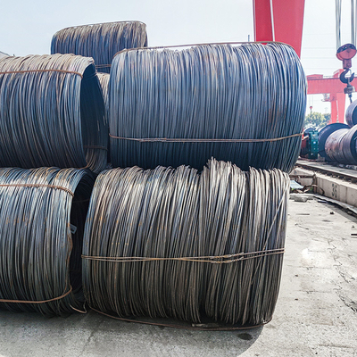 ASTM 표준 Hot DIP Galvanized Black Surface Low Carbon Steel Wire Rod for Building (건설용 낮은 탄소 강철 철조 막대)
