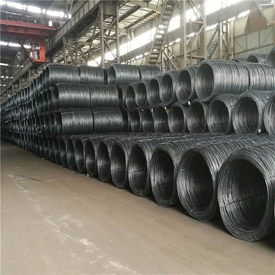 금속이 아닌 SAE1010/SAE1018/SAE1045/SAE1065 고온 롤링 저탄소 와이어 스틱 5.5 mm/6.5 mm 건설용