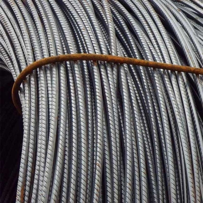 지름 6mm-32mm HRB400 HRB500 레버 ASTM 철 막 Hotrolled Rebar Steel Construction