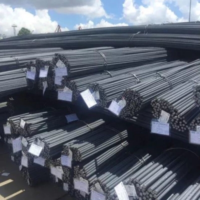지름 6mm-32mm HRB400 HRB500 레버 ASTM 철 막 Hotrolled Rebar Steel Construction