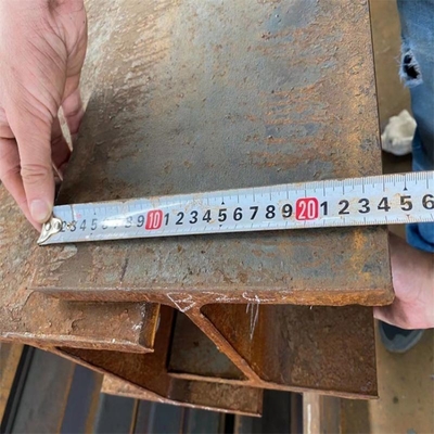 고온 롤 H 빔 100mm 20mm S235jr A36 S275jr S 길이 12m 또는 선박 건설용 사용자 지정 H 빔 150X150