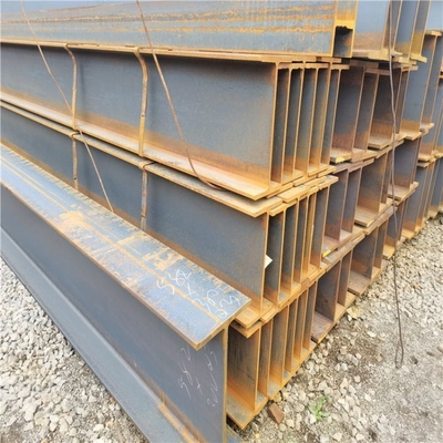 고온 롤 H 빔 100mm 20mm S235jr A36 S275jr S 길이 12m 또는 선박 건설용 사용자 지정 H 빔 150X150