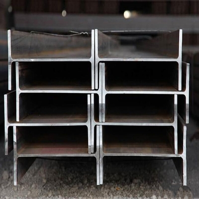 고온 롤 H 빔 100mm 20mm S235jr A36 S275jr S 길이 12m 또는 선박 건설용 사용자 지정 H 빔 150X150
