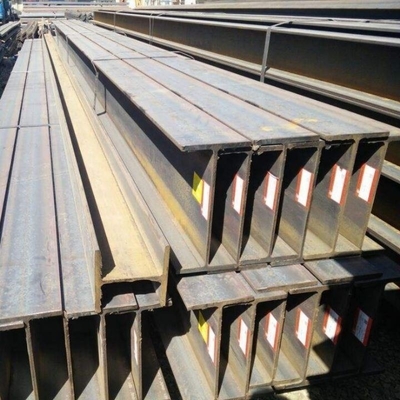 S235jr S275jr S355jr를 위한 열/냉면으로 롤링된 ASTM A36 강제제철 가접 용접된 I 빔 섹션