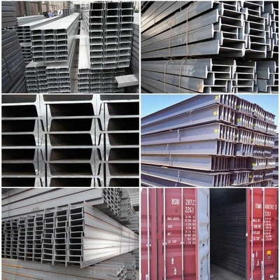 Q235 ASTM 탄소 강철 H 모양 빔 지붕 지원 빔 사용자 정의 및 IS0 인증