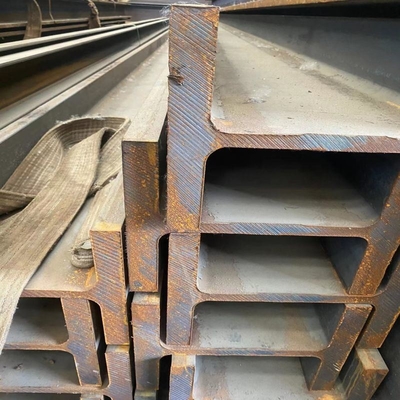 100X100mm 콘크리트 슬리퍼 유지 벽 기둥 Q355에 대한 가연 철 H 빔