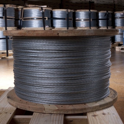 ISO9001 전기에 사용되는 가연제철 와이어 스트랜드 릴 무게 500kg-4tons