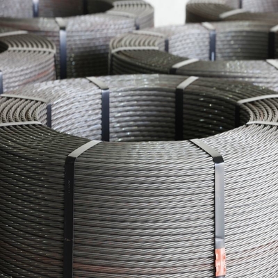 CE 인증 ASTM A416m 전압 콘크리트 제조용 진열 PC 와이어 스틸 스트랜드