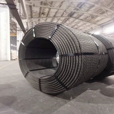 CE 인증 ASTM A416m 전압 콘크리트 제조용 진열 PC 와이어 스틸 스트랜드