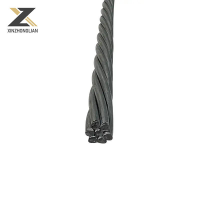 콘크리트 결합 된 PT 스트랜드를위한 높은 튼튼성 1.0mm-120mm 전압 스틸 스트랜드 와이어