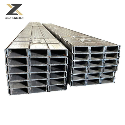 C8X11.5 고온 롤링 진열 탄소 C 펄린 C 채널 스틸 6mm 8mm U 채널 스틸
