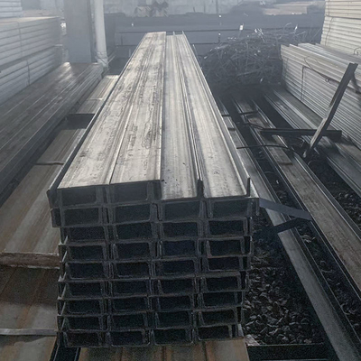 핫 디프 된 galvanized U C Purlins 프로파일 공사용 비 뚫린 길이 5-12m