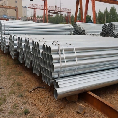핫 DIP Gi 1/4 "-48" 무선 진열 둥근 강철 파이프 ASTM A106 Sch 40 ERW 철관