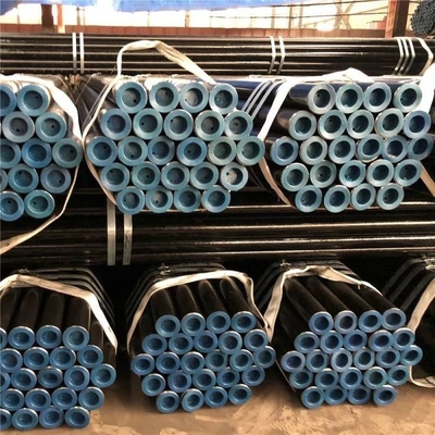 검은 표면 무선 탄소 철강 파이프 A106 Gr. B API 5L ASTM A53 Sch40 철강 파이프
