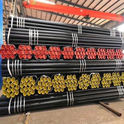 ASTM A53 A106 API 5L Gr. B 24시간 온라인 설치용 무선 탄소강 파이프