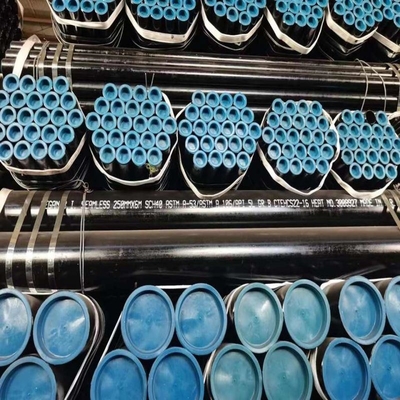 오일 및 가스 파이프 라인을 위한 ASTM A106/ API 5L / ASTM A53 B등급 무선 탄소 철강 파이프