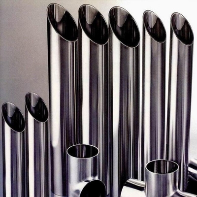 평면 스테인리스 스틸 파이프 ASTM A270 A554 SS304 316L 316 310S 440 1.4301 321 904L 201 평면 무연접 튜브 12.7-2200mm