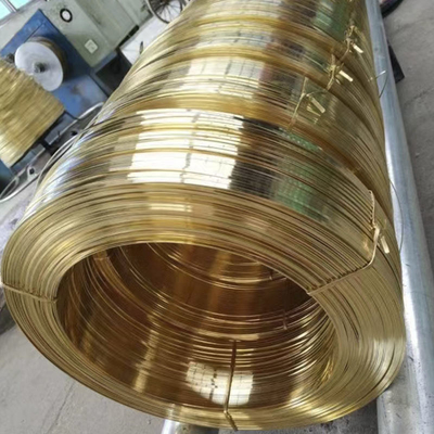 Custom Width Brass Copper Alloy Red Copper Wire with Silver Coating High Purity 99.99% 고순도 99.99% 은 은 코팅으로 된 붉은 구리 와이어