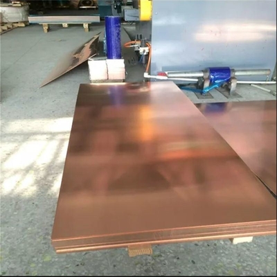 고 순수성 및 GB EN ASTM JIS BS 표준을 가진 사용자 정의 크기 순수 구리 판