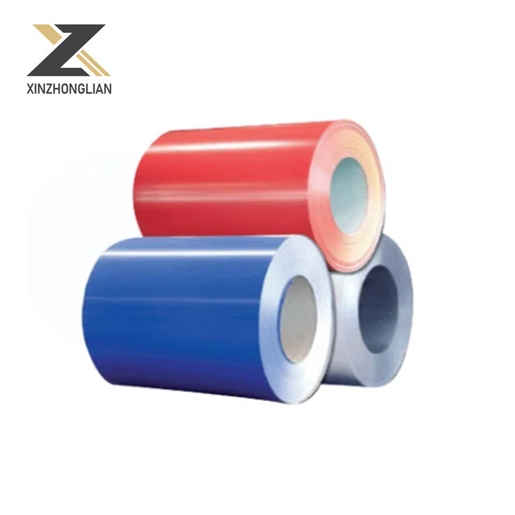 롤 컬러 코팅 스틸 코일 PPGI PPGL 지붕 엽 0.1mm-1.5mm*12.7mm-1500mm 길이