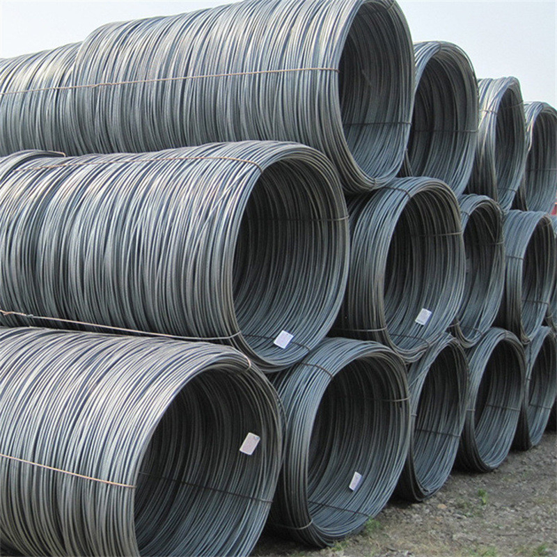 ASTM 표준 Hot DIP Galvanized Black Surface Low Carbon Steel Wire Rod for Building (건설용 낮은 탄소 강철 철조 막대)