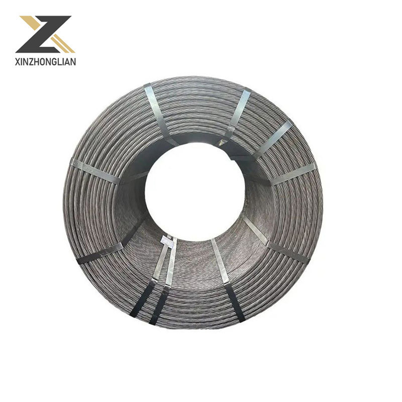 철도 전용 철도 로프 12mm 1X7 1X19 7X7 6X19 Iwrc 둥근 스트랜드 철도 로프