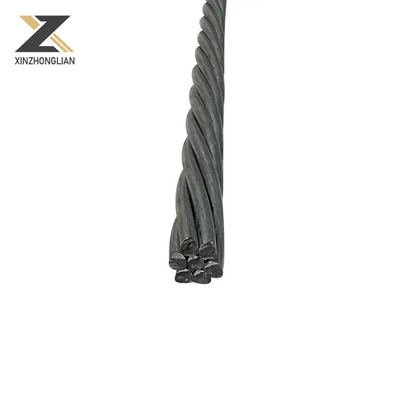 콘크리트 결합 된 PT 스트랜드를위한 높은 튼튼성 1.0mm-120mm 전압 스틸 스트랜드 와이어