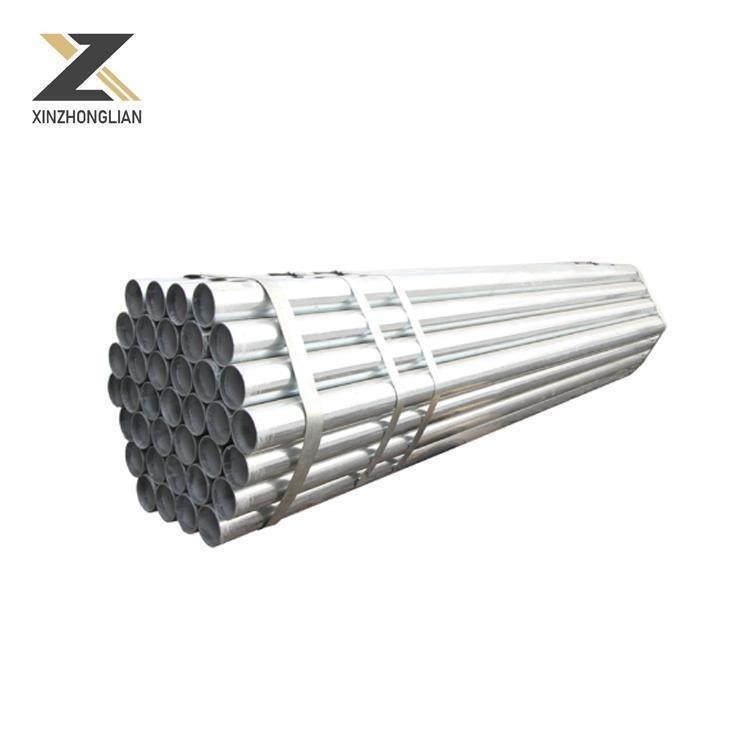 진료된 ASTM A106 A36 A53 BS Shs 평면 구조 ERW 직사각형 철강 파이프 홀 Gi 진료 된 철강 파이프