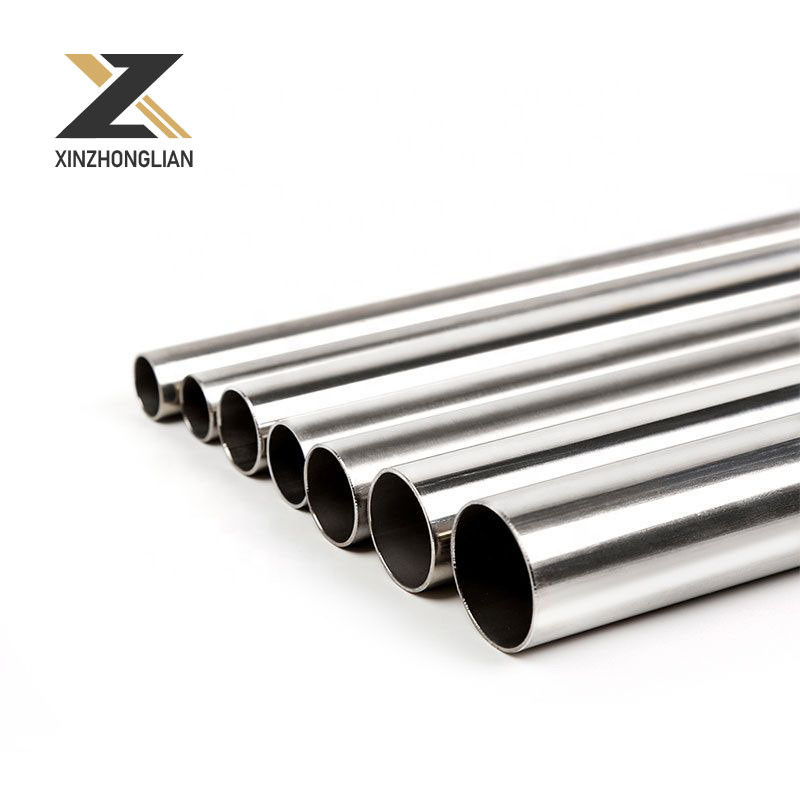 원형 스테인리스 스틸 파이프 ASTM A270 A554 SS304 316L 316 310S 440 1.4301 321 904L 201 정사각형 파이프 Ss 매듭 없는 튜브